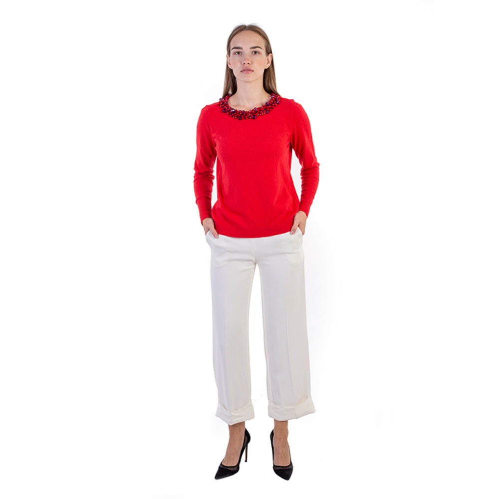 Network Sweater Women size S Red